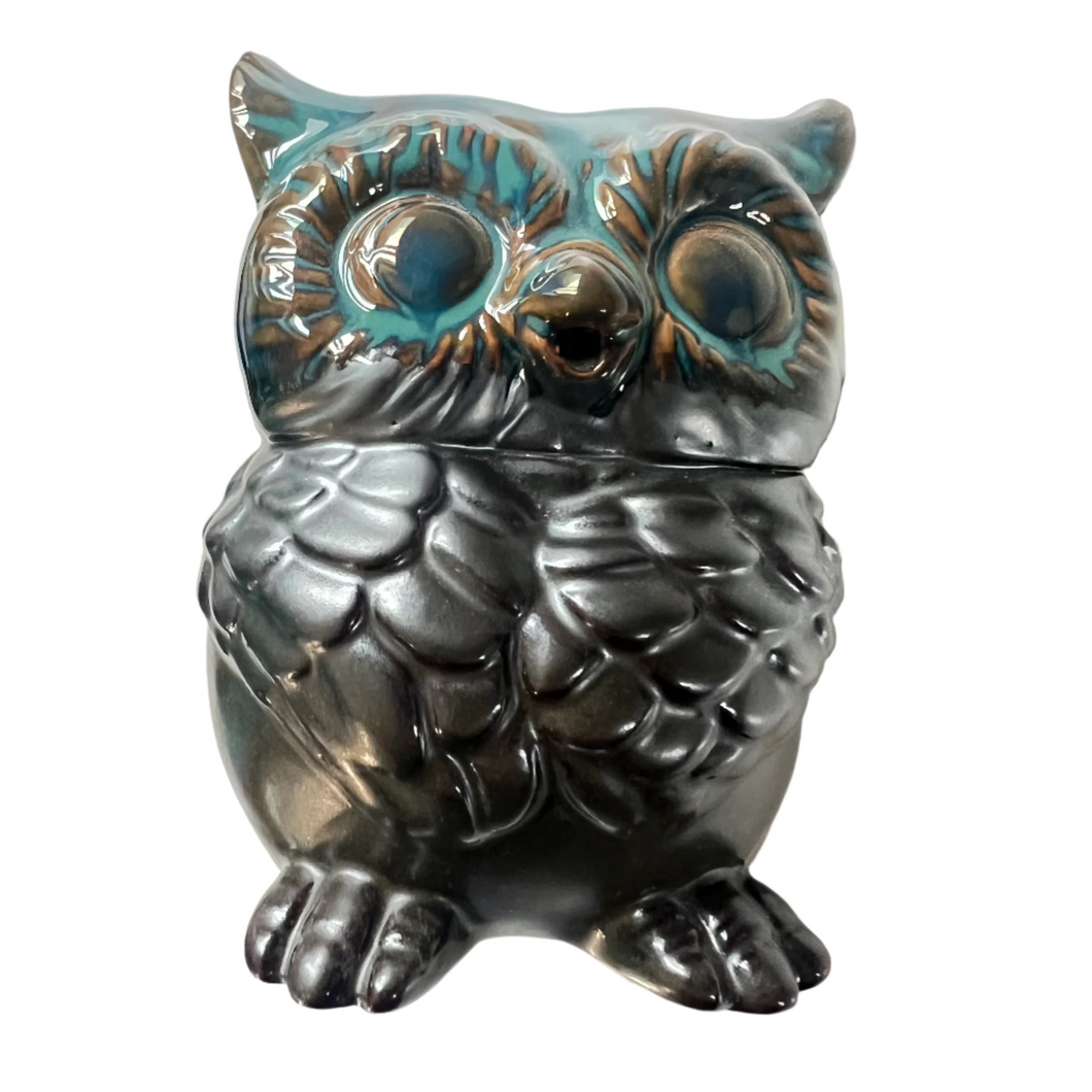 Backflow Incense Holder - Ceramic Owl (Small)