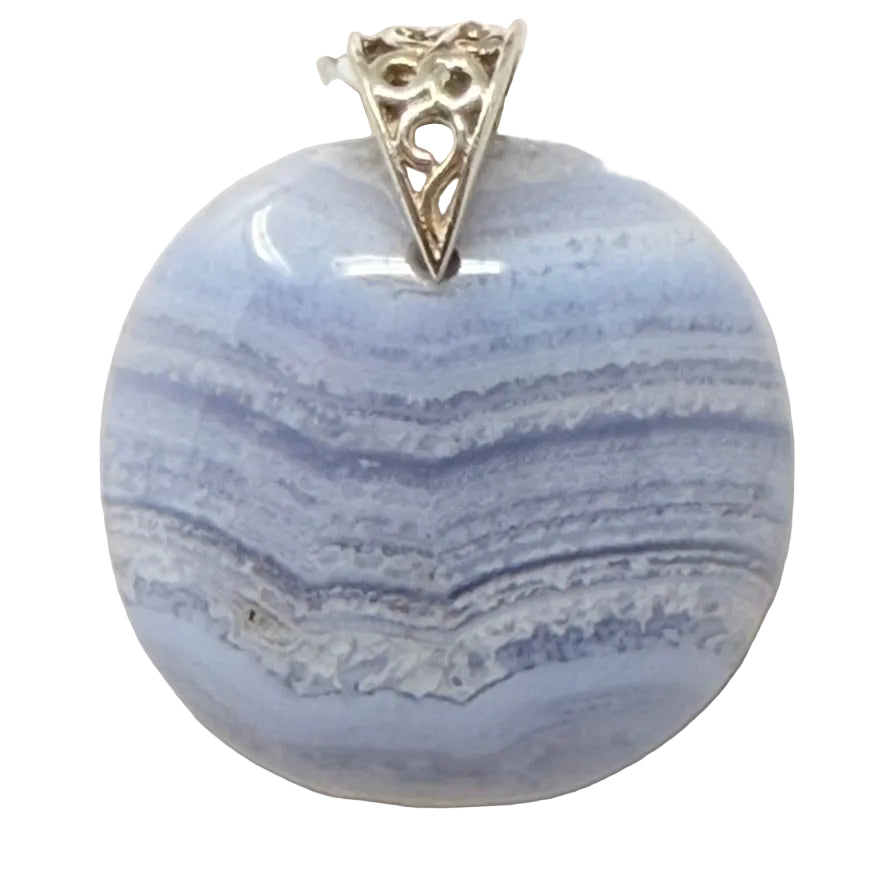 Pendant - Blue Lace Agate