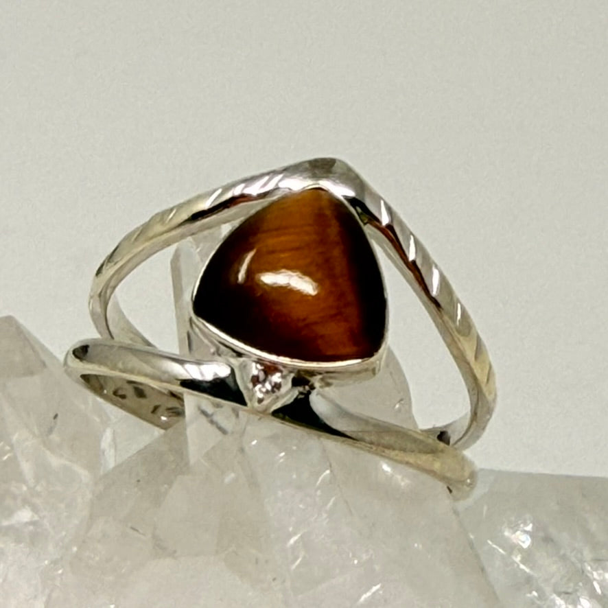 Ring - Tigers Eye - Size 13