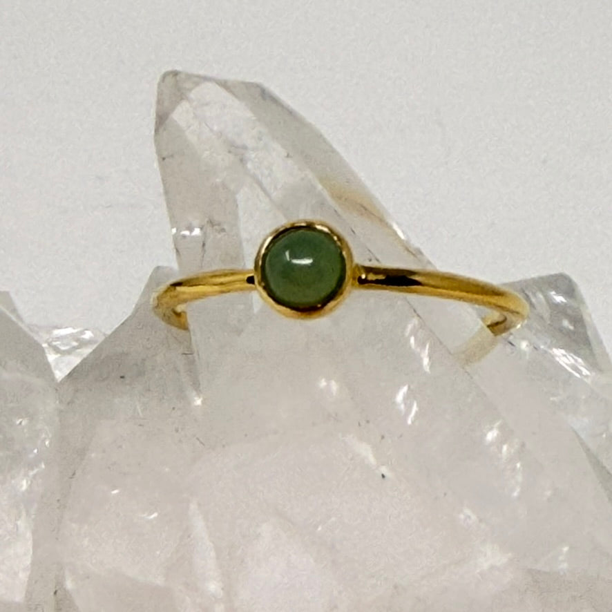 Gold Ring - Emerald