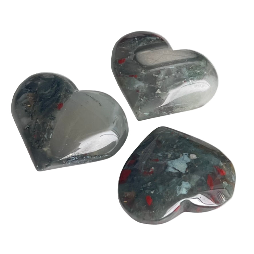 Bloodstone Puffy Heart