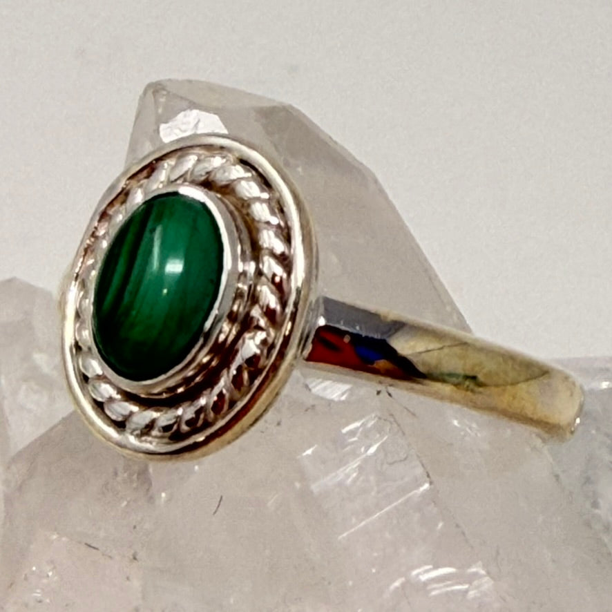 Ring - Malachite - Size 9