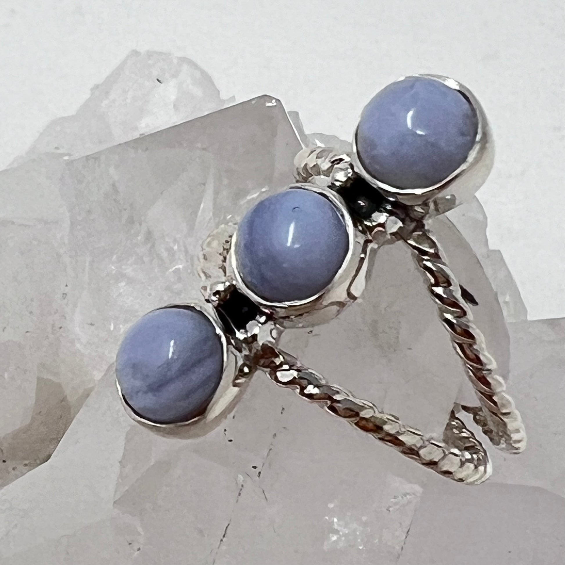 Ring - Blue Lace Agate - Size 6