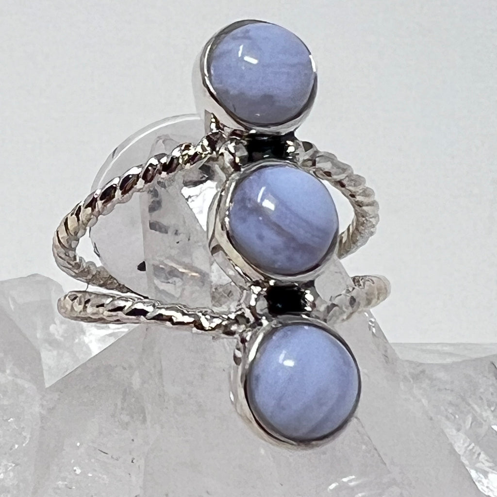 Ring - Blue Lace Agate - Size 6