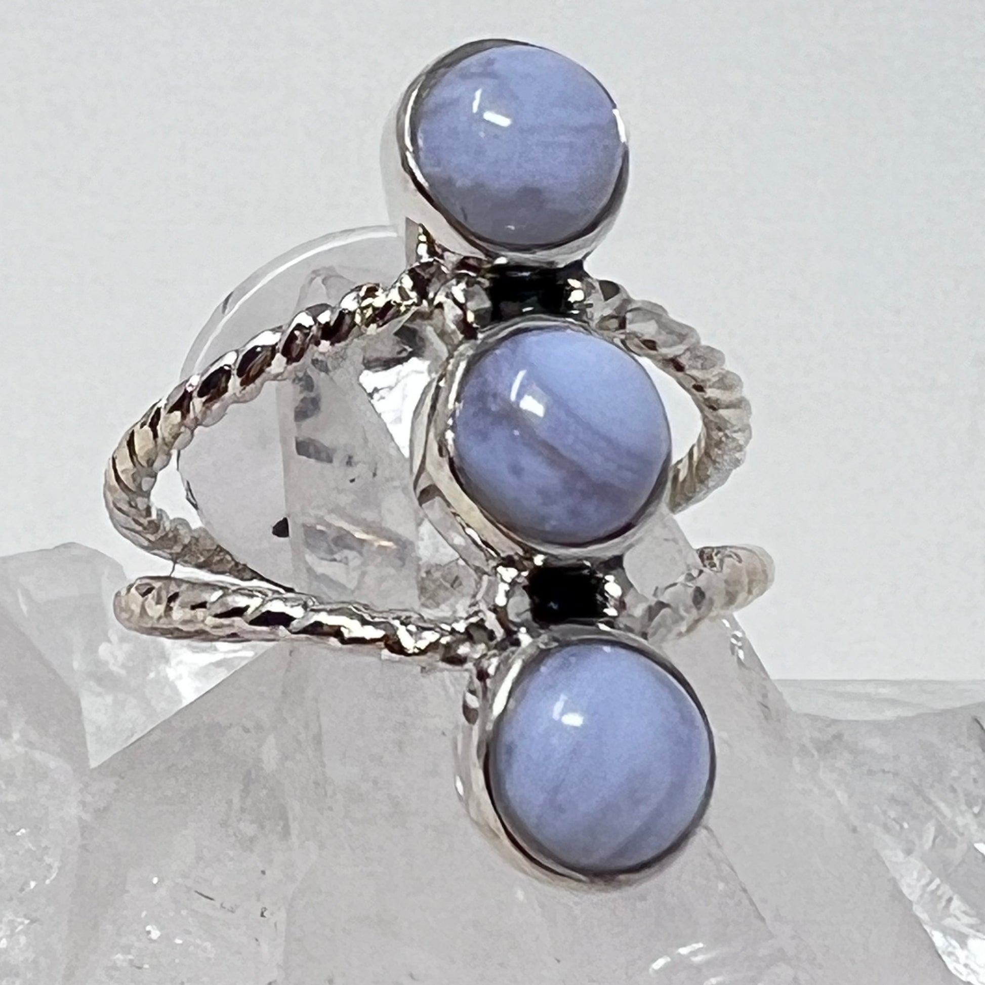 Ring - Blue Lace Agate - Size 6