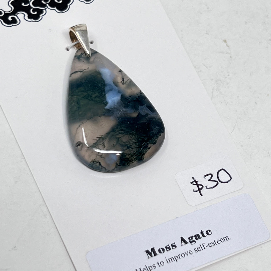 Pendant - Moss Agate