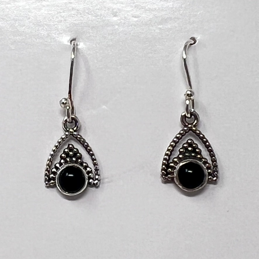 Earrings - Black Onyx