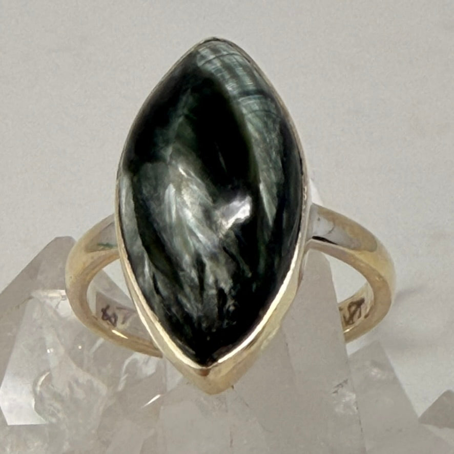 Ring - Seraphinite - Size 7/8