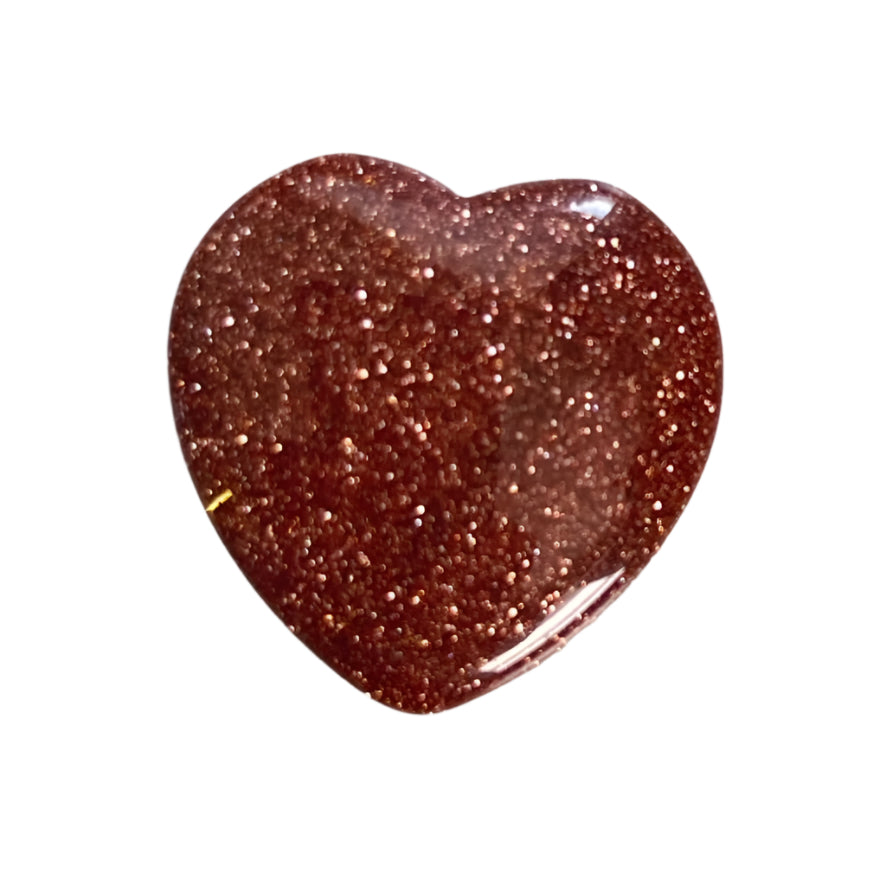 Goldstone Mini Heart