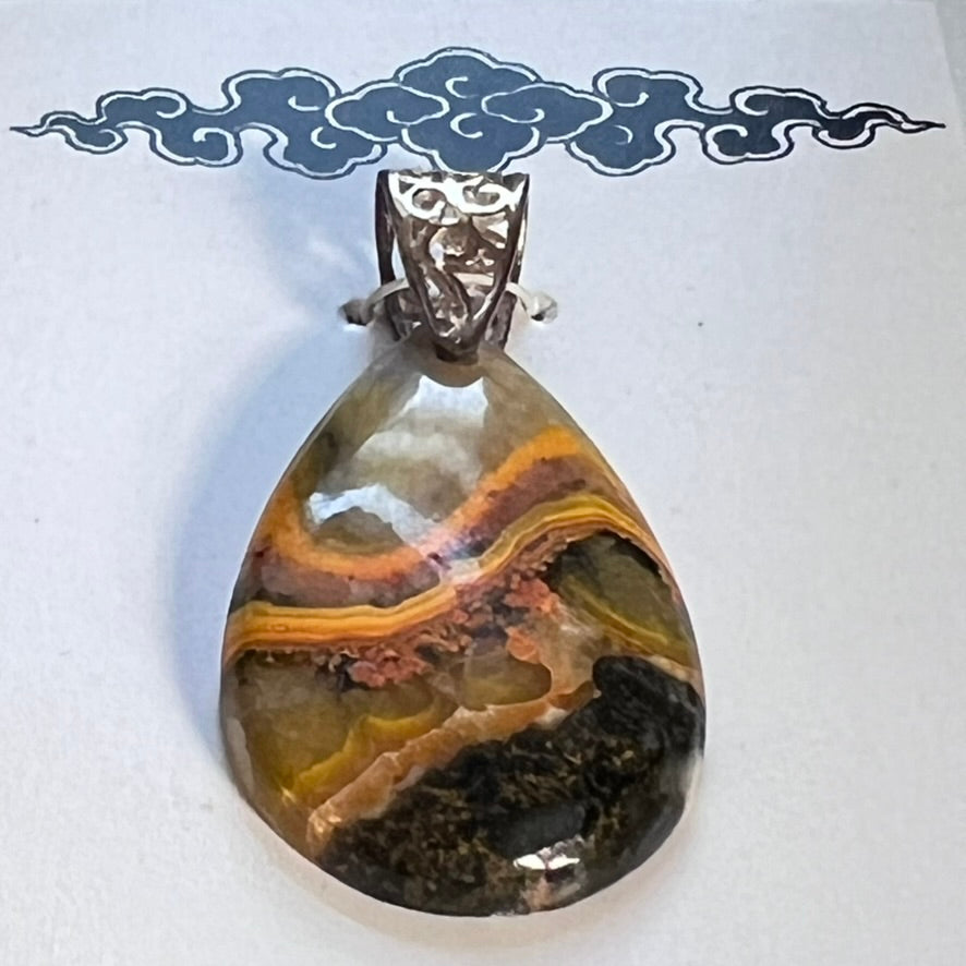 Pendant - Bumblebee Jasper