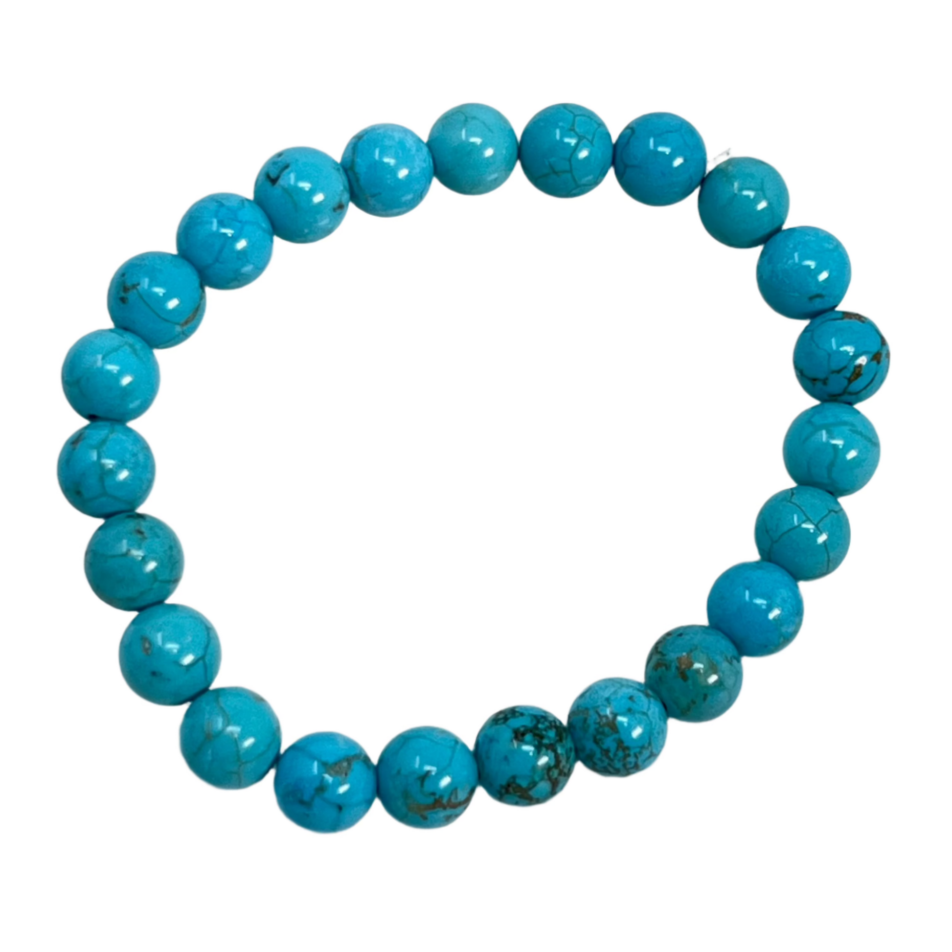 Bracelet - Turquoise 8mm (from Mongolia)