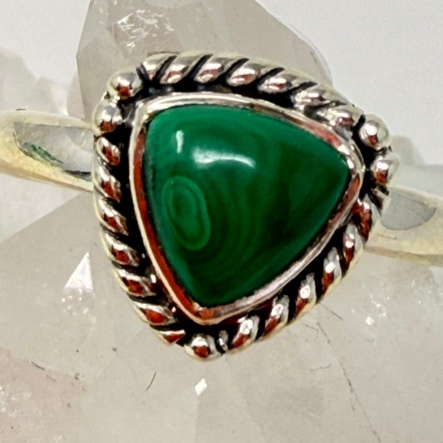 Ring - Malachite - Size 9