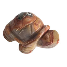 Load image into Gallery viewer, Crazy Lace Agate Turtle
