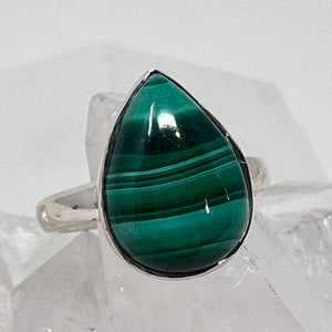 Ring - Malachite - Size 5