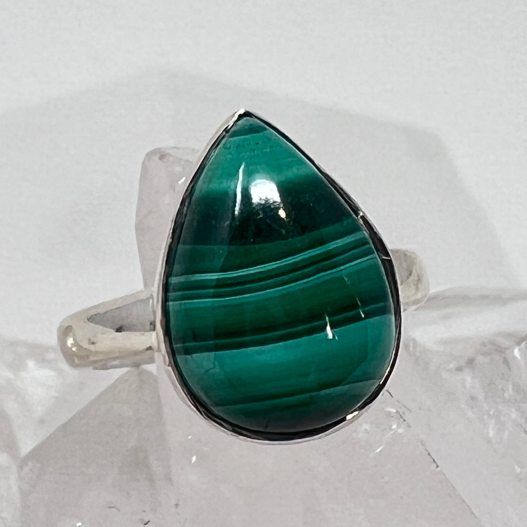 Ring - Malachite - Size 5