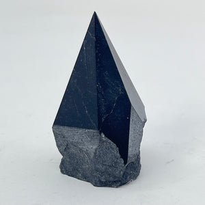 Black Tourmaline Top Polished Point/Rough Base