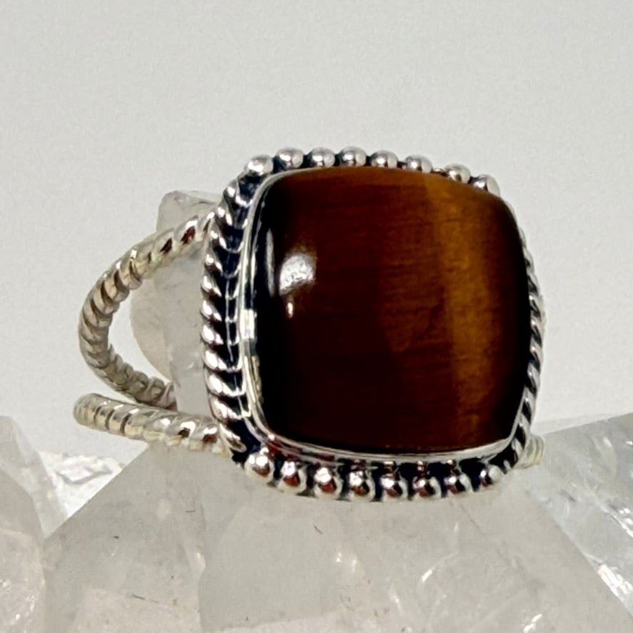 Ring - Tigers Eye - Size 10