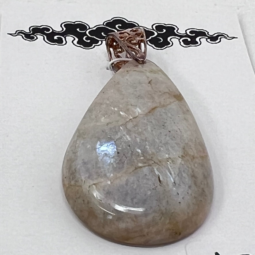 Pendant - Peristerite (Moonstone variety)