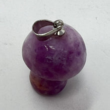 Load image into Gallery viewer, Mini Crystal Mushroom Pendant - Lepidolite
