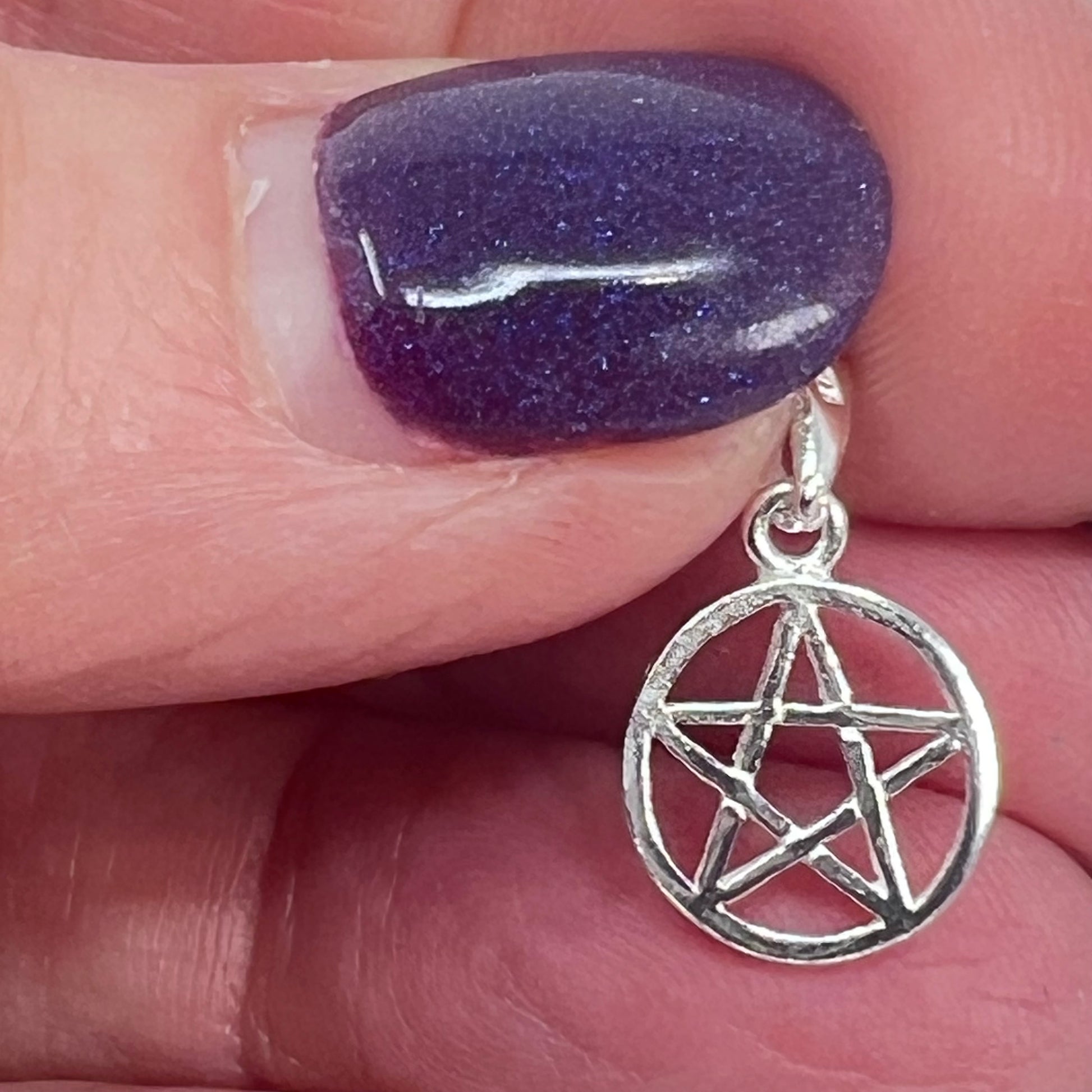 Pendant - Sterling Silver Pentacle (Mini)