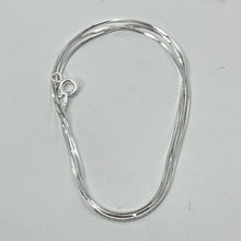 Load image into Gallery viewer, Sterling Silver Chain - FLAT (16&quot;, 18&quot;, 20&quot;)
