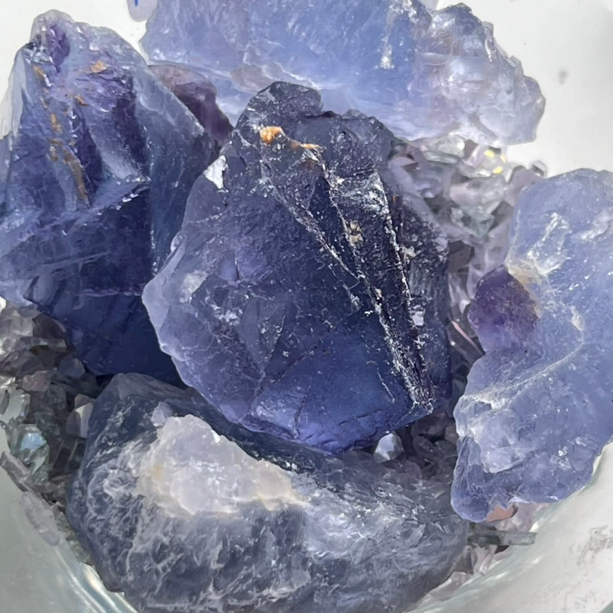 Blue Fluorite - Rough