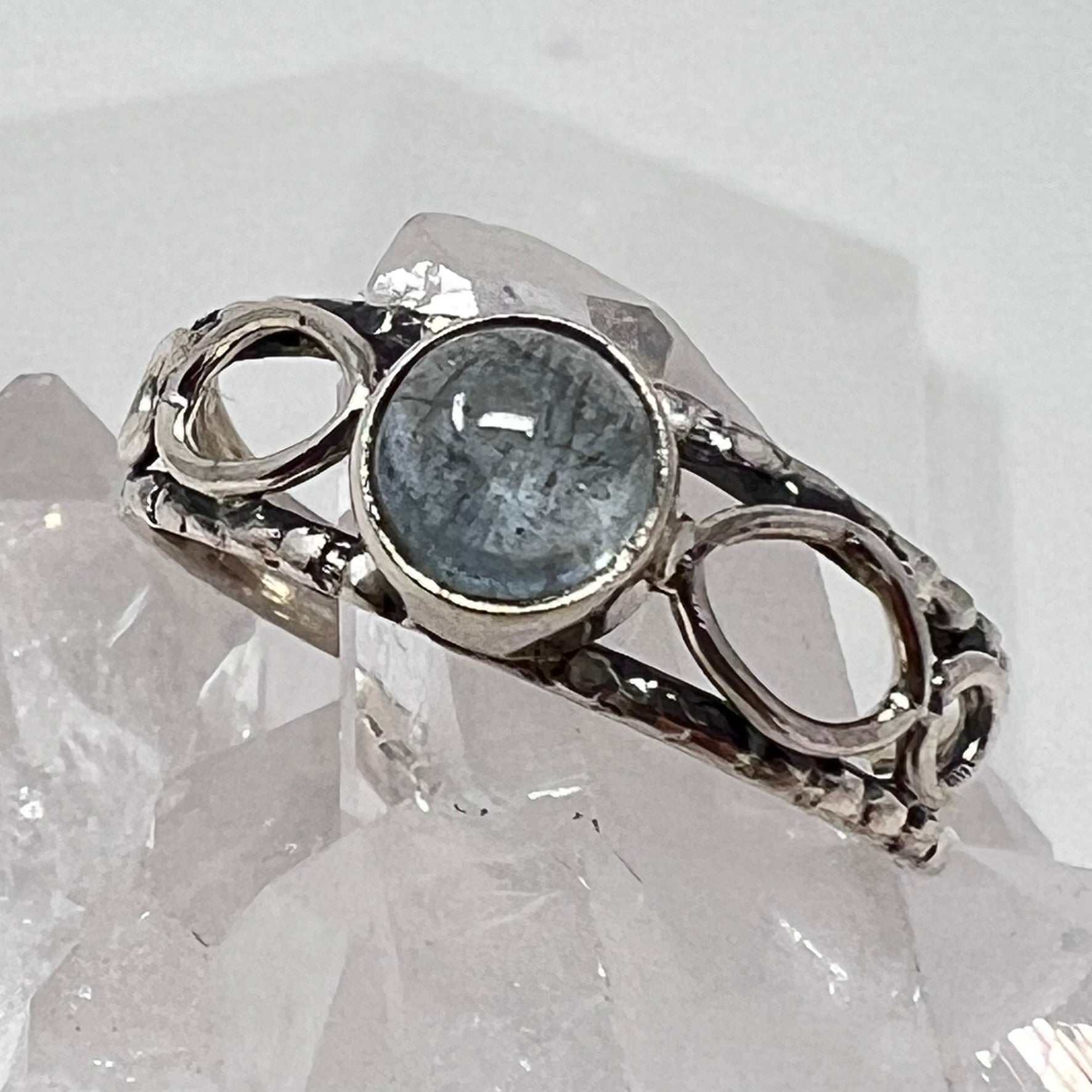 Ring - Silver Topaz - Size 9