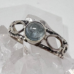 Ring - Silver Topaz - Size 9