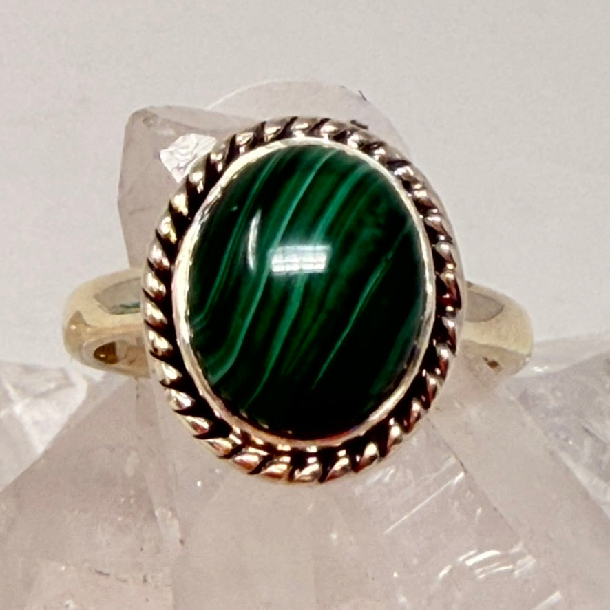 Ring - Malachite - Size 6