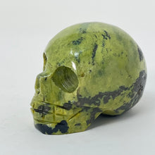 Load image into Gallery viewer, Crystal Skull - Serpentine
