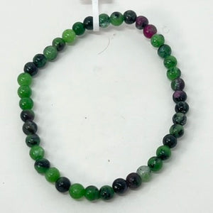 Crystal Bead Bracelet 4mm (Various)