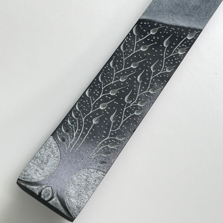 Soapstone Incense Holder - Carved Tree of Life
