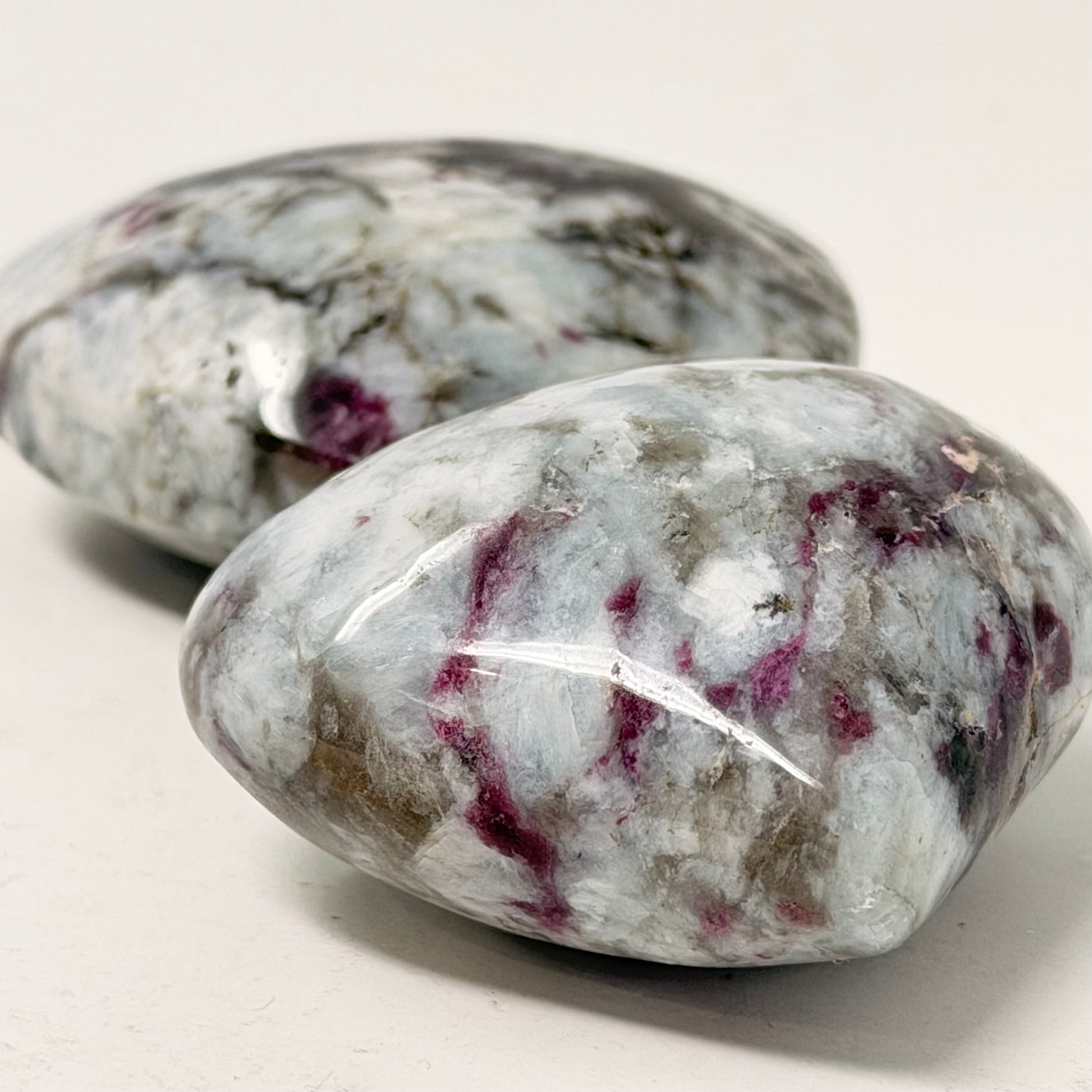 Pink Tourmaline Puffy Heart