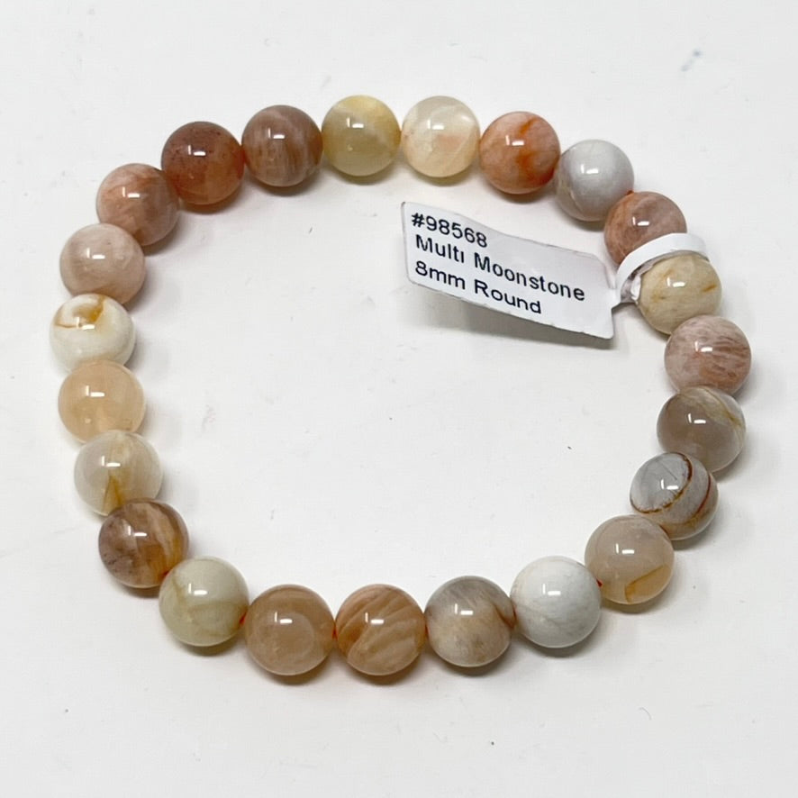 Bracelet - Moonstone 8mm