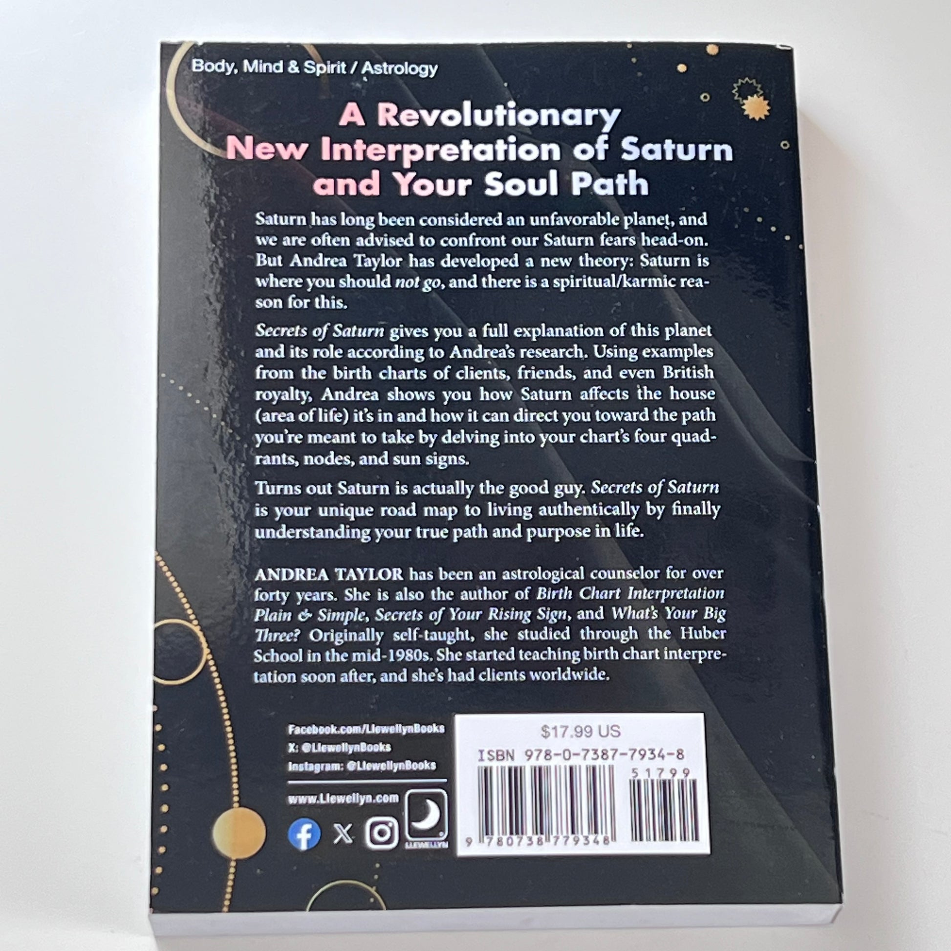 Secrets of Saturn by Andrea Taylor