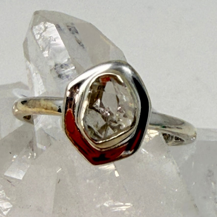 Ring - Herkimer Diamond - Size 7