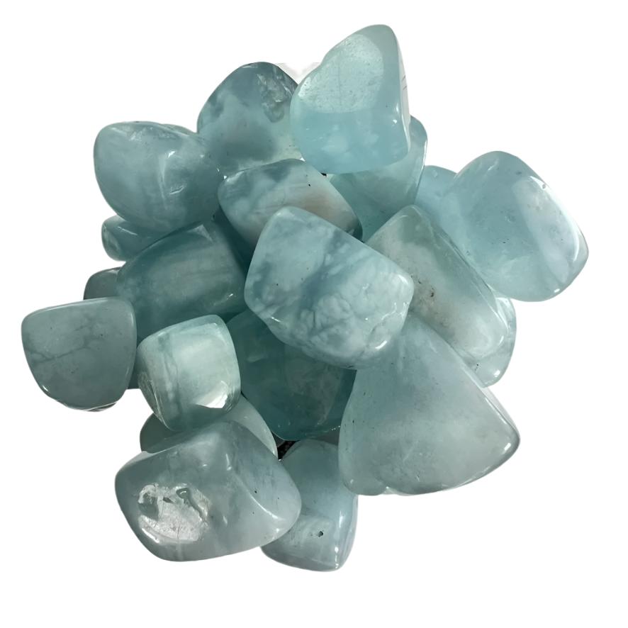 Aquamarine Blue - Tumbled (Large/High Grade)
