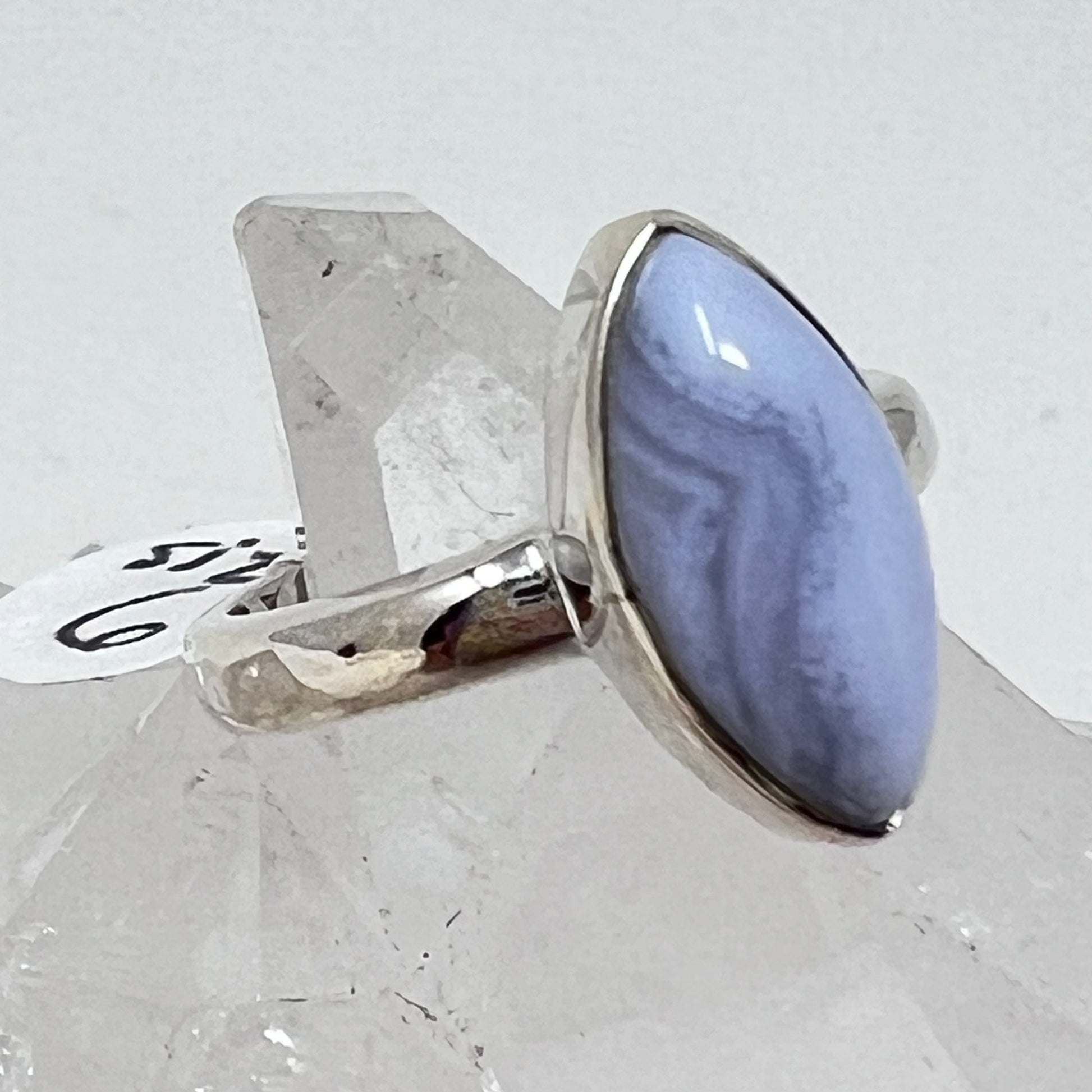 Ring - Blue Lace Agate - Size 6