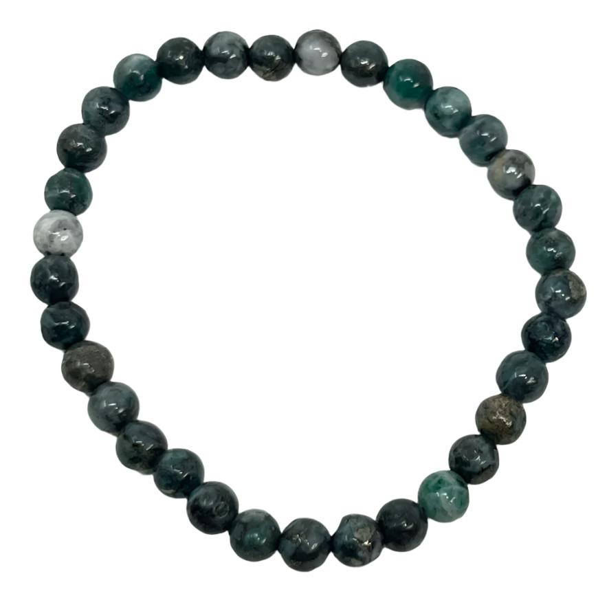 Bracelet - Moss Agate 6mm
