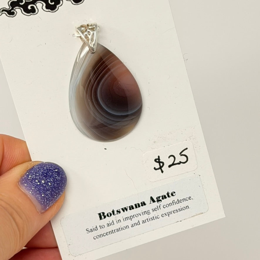 Pendant - Botswana Agate