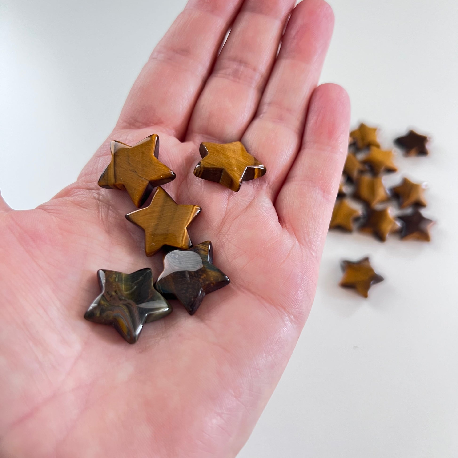 Tigers Eye - Tumbled STAR