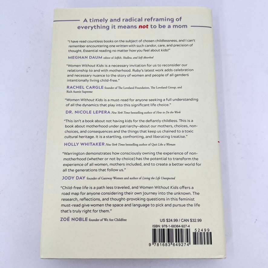 Women Without Kids by Ruby Warrington (Hardcover)