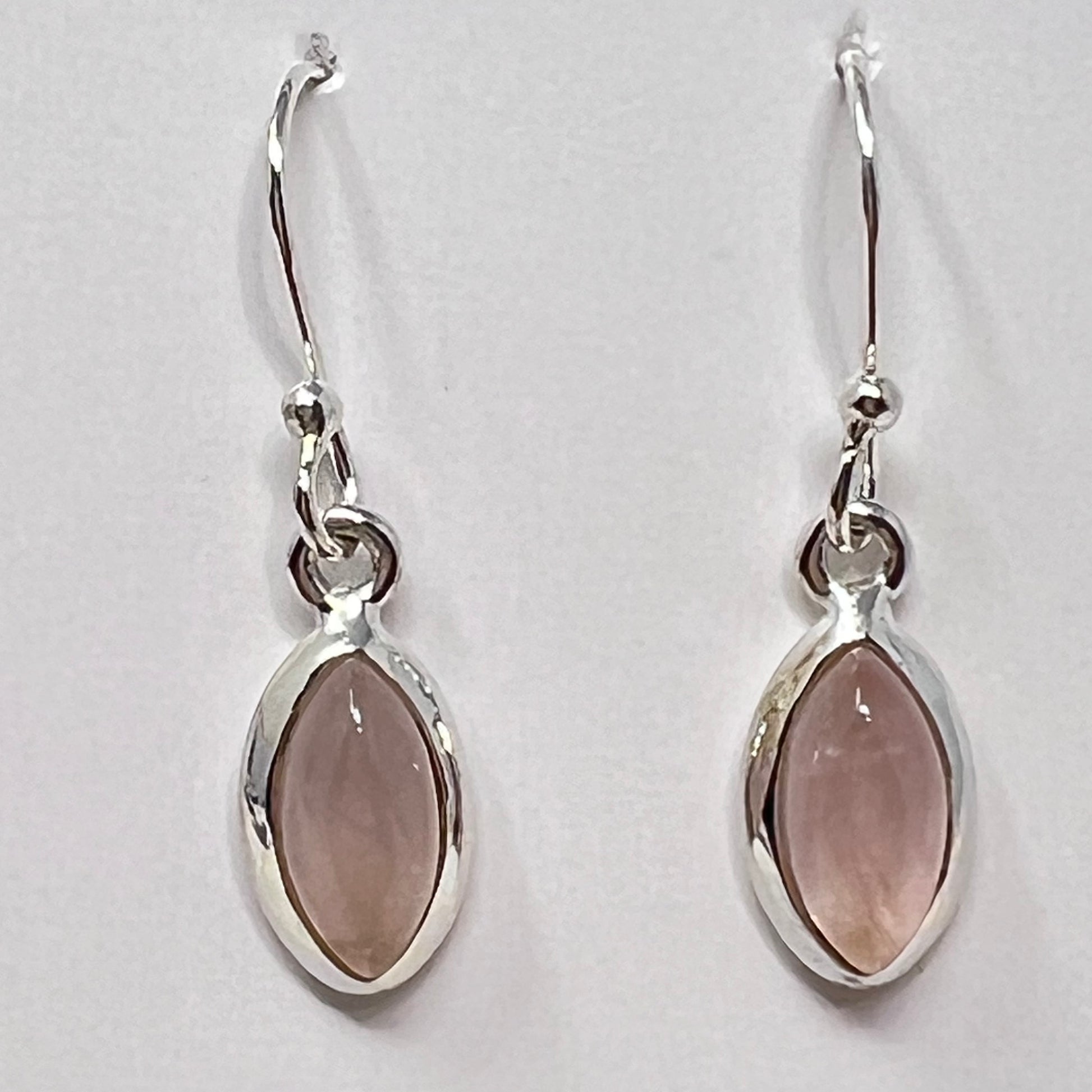 Earrings - Rose Quartz