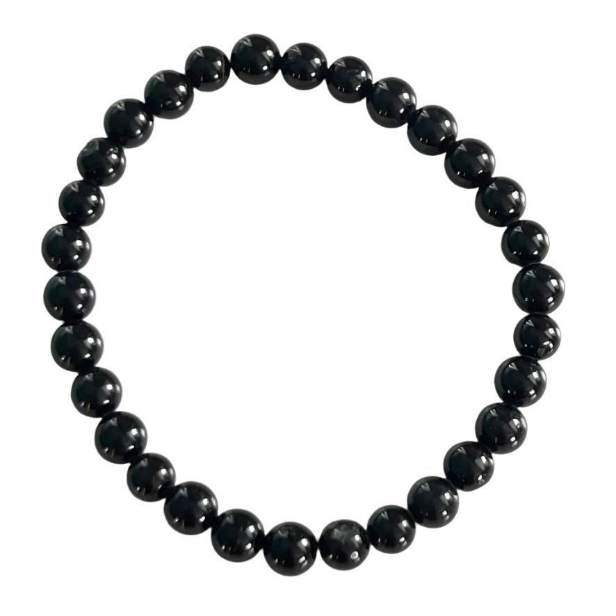 Bracelet - Black Tourmaline 6mm