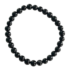 Bracelet - Black Tourmaline 6mm
