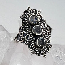 Load image into Gallery viewer, Ring - Rainbow Moonstone Size 9
