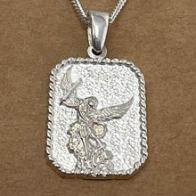Load image into Gallery viewer, Quartz &amp; Canary Archangel Michael Necklace
