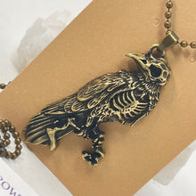 Load image into Gallery viewer, Crow Bones Pendant by SoulSkin
