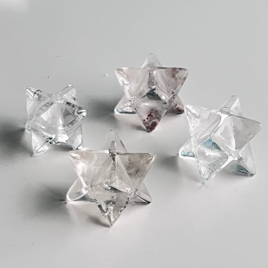Clear Quartz Merkaba (small)