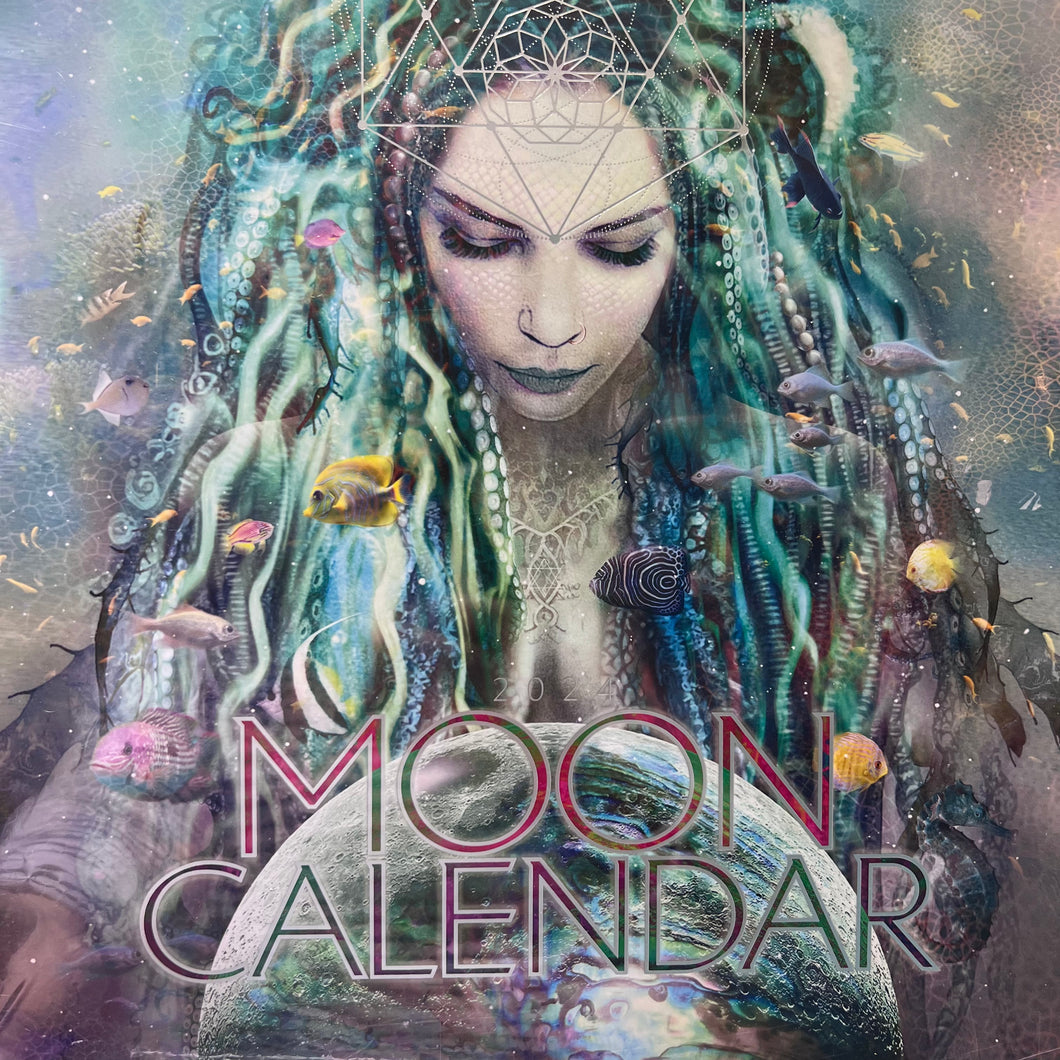 2024 Wall Calendar - Moon Calendar